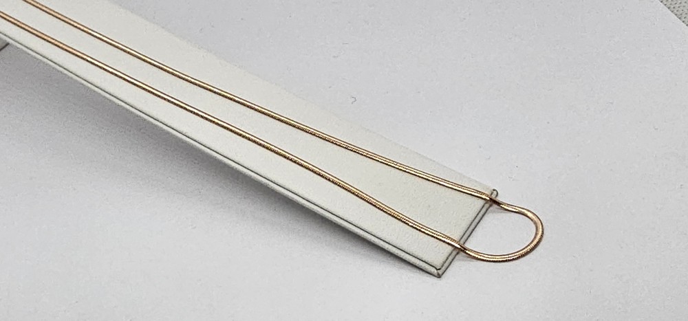 ЦЕПЬ ПОЛНОВЕСНАЯ Жгут(снейк) (Au 585)