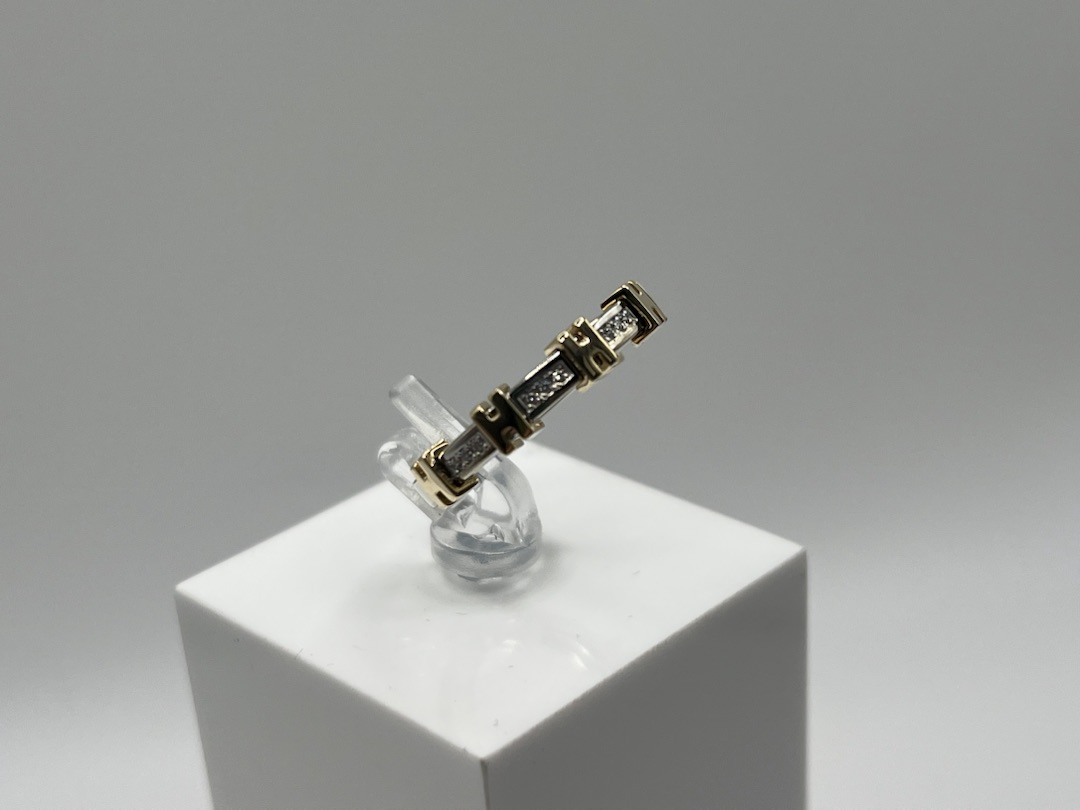 КОЛКМИ585 КОЛЬЦО С КАМНЯМИ (Au 585)