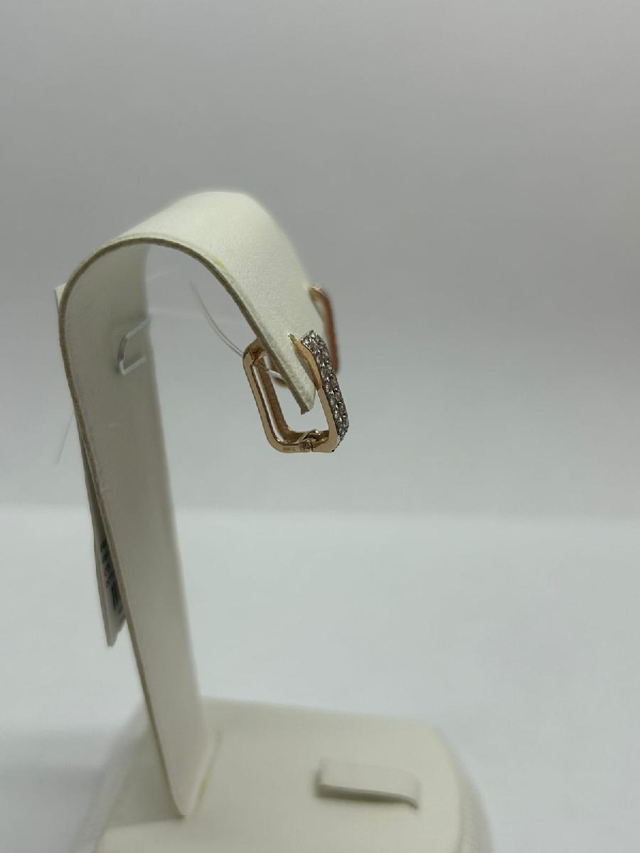 СЕРЬГИ С КАМНЯМИ (Au 585)