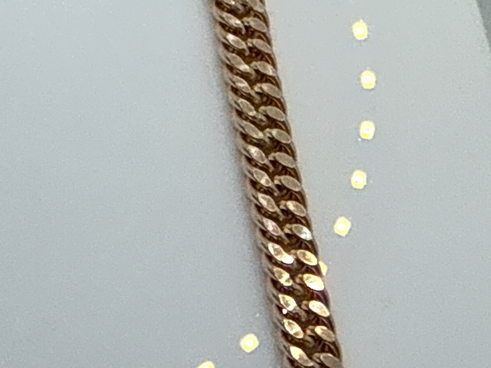 БРАСЛЕТ ПУСТОТЕЛЫЙ Панцирное (Au 585)