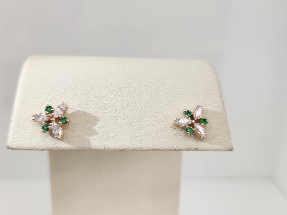 СЕРЬГИ С КАМНЯМИ (Au 585)