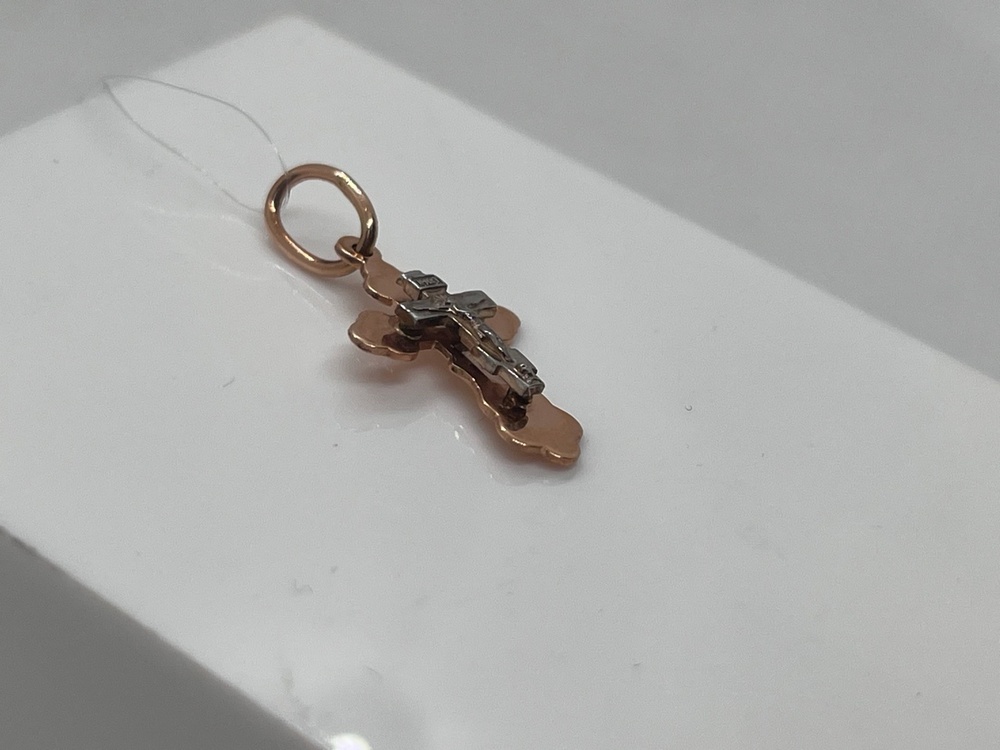 810-00328-10-00-00-00 ПОДВЕСКА КРЕСТ (Au 585)