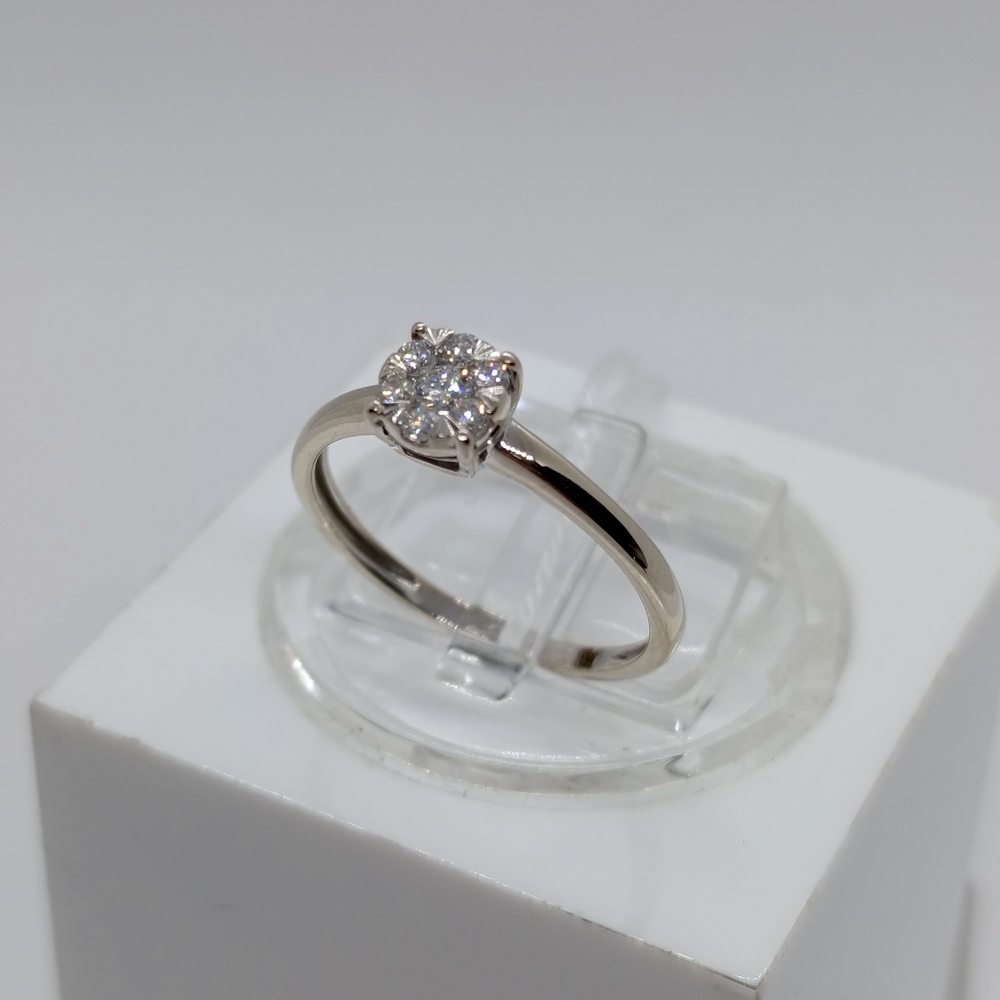 КОЛЬЦО БРИЛЛИАНТ Au 585