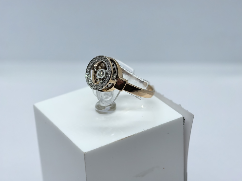 КОЛЬЦО БРИЛЛИАНТ (Au 585)