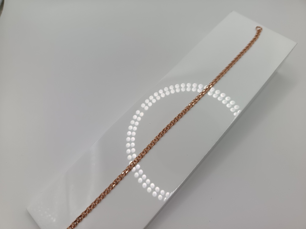 БРАСЛЕТ ПУСТОТЕЛЫЙ Бисмарк Au 585