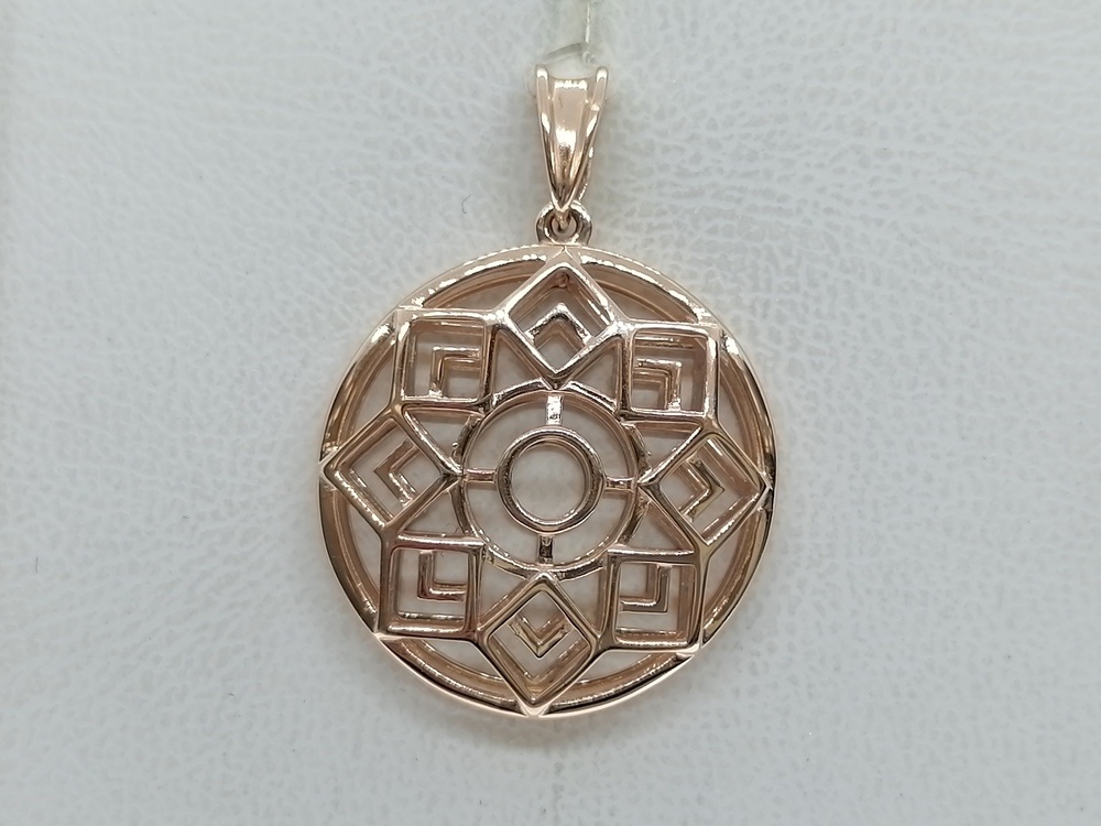 00-63-0062-00 ПОДВЕСКА БЕЗ КАМНЯ (Au 585)