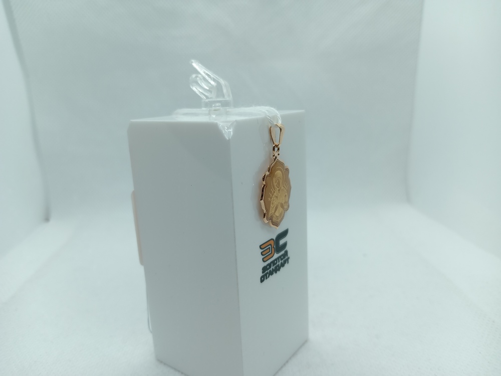 ПОДВЕСКА ИКОНА С КАМНЕМ (Au 585)