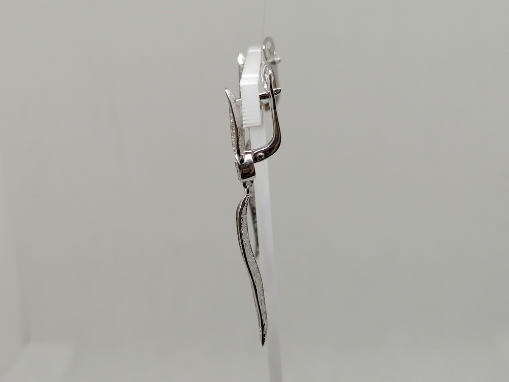 СЕРЬГИ БРИЛЛИАНТ (Ag 925)