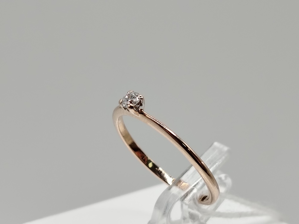 КОЛЬЦО БРИЛЛИАНТ Au 585