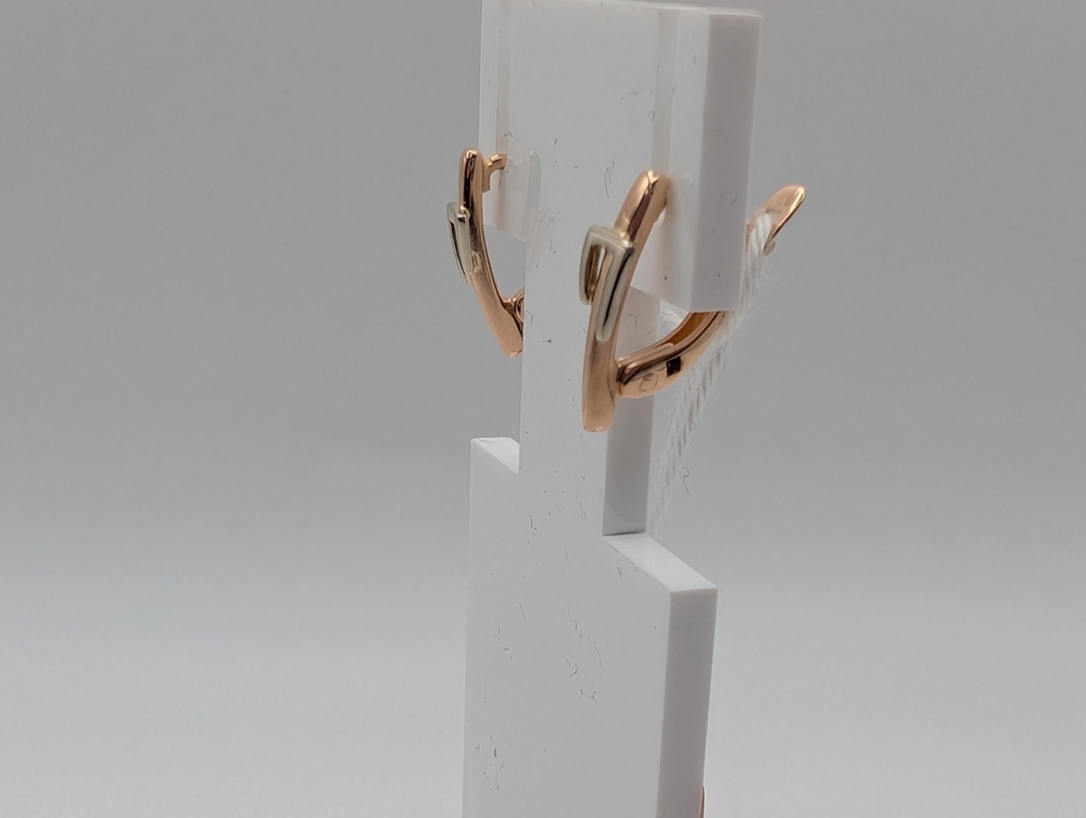 СЕРЬГИ БЕЗ КАМНЯ (Au 585)