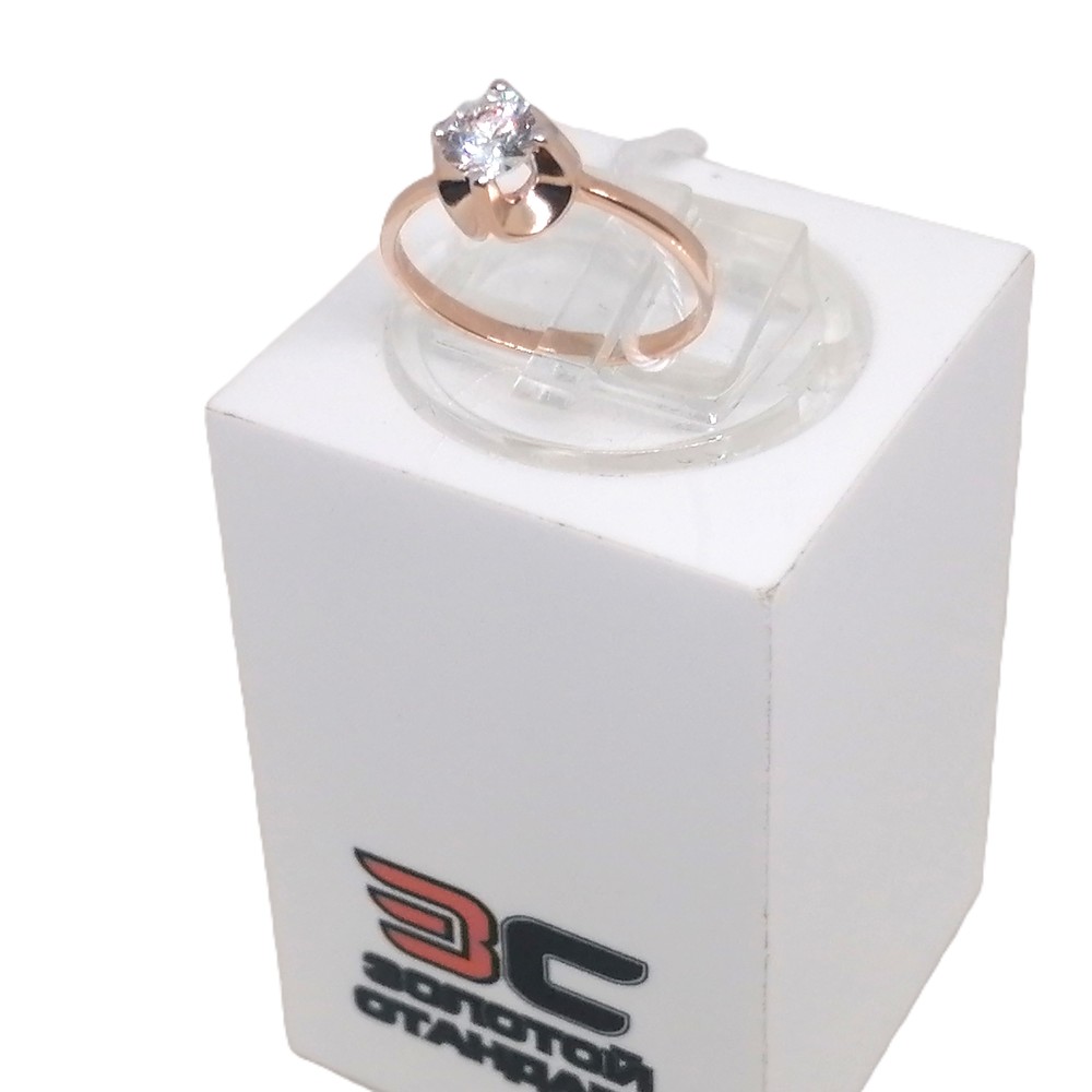 КОЛЬЦО С КАМНЕМ (Au 585)