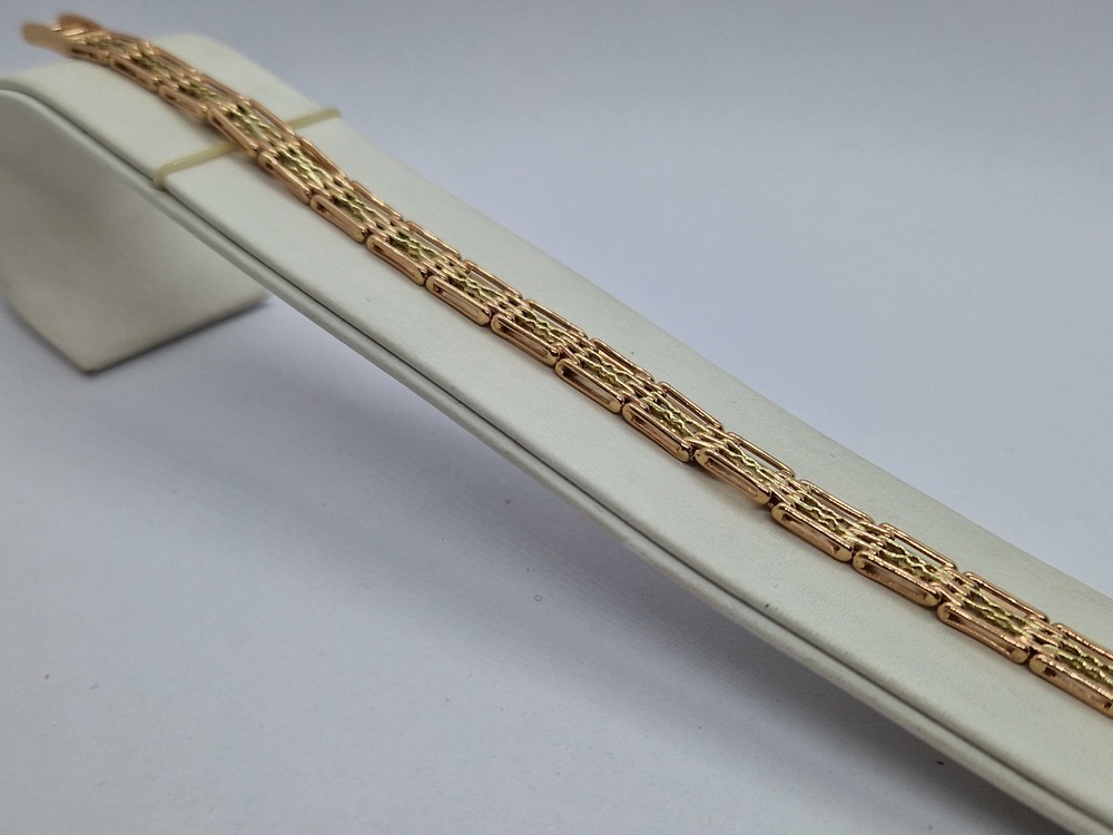 БРАСЛЕТ ПОЛНОВЕСНЫЙ Фантазия Au 585