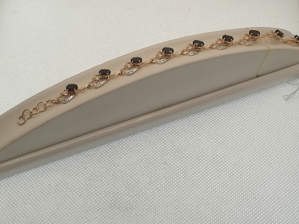 БРАСЛЕТ С КАМНЯМИ (Au 585)