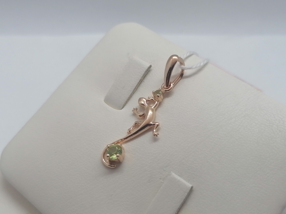 ПОДВЕСКА С КАМНЯМИ (Au 585)