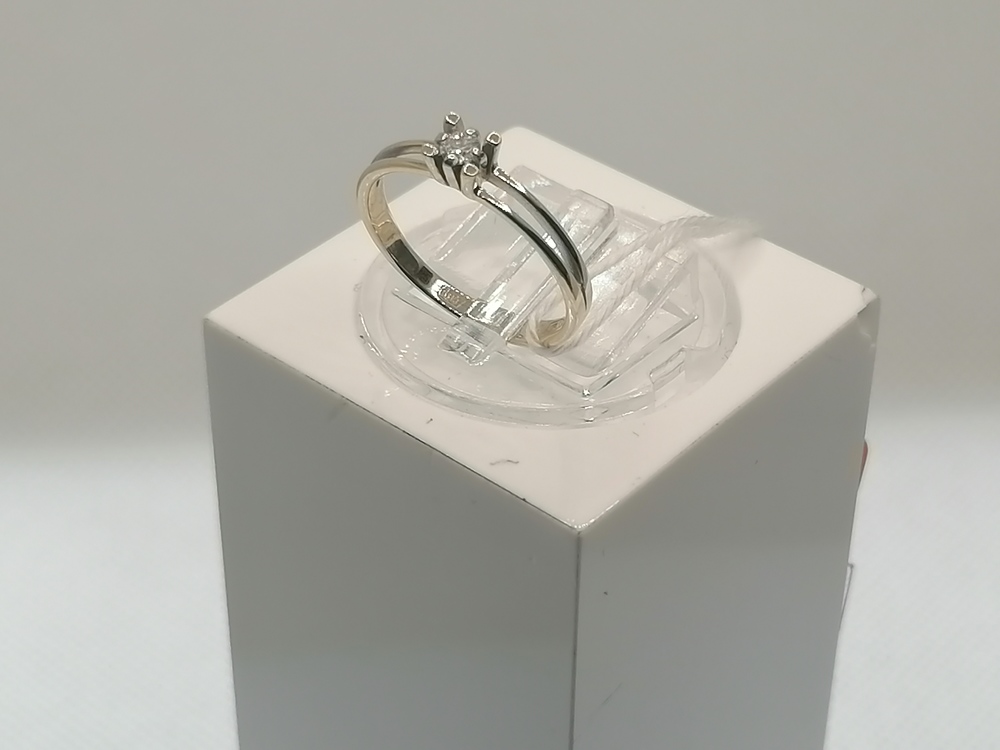 КОЛЬЦО БРИЛЛИАНТ Au 585