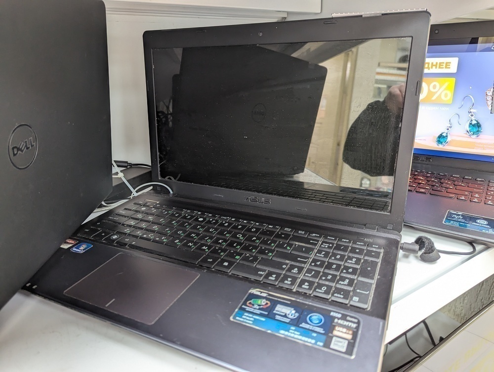 Ноутбук ASUS; A10-4600M, AMD Graphics, 6 Гб, Нет, 1 Tb