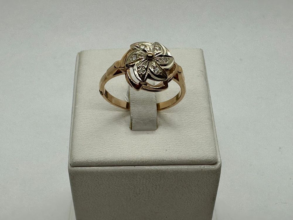 КОЛЬЦО БРИЛЛИАНТ Au 585