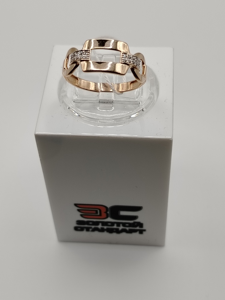 КОЛКМИ585 КОЛЬЦО С КАМНЯМИ (Au 585)