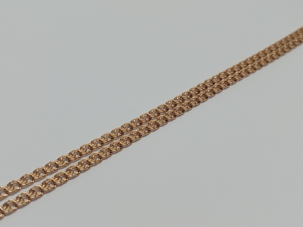 ЦЕПЬ ПОЛНОВЕСНАЯ Бисмарк (Au 585)