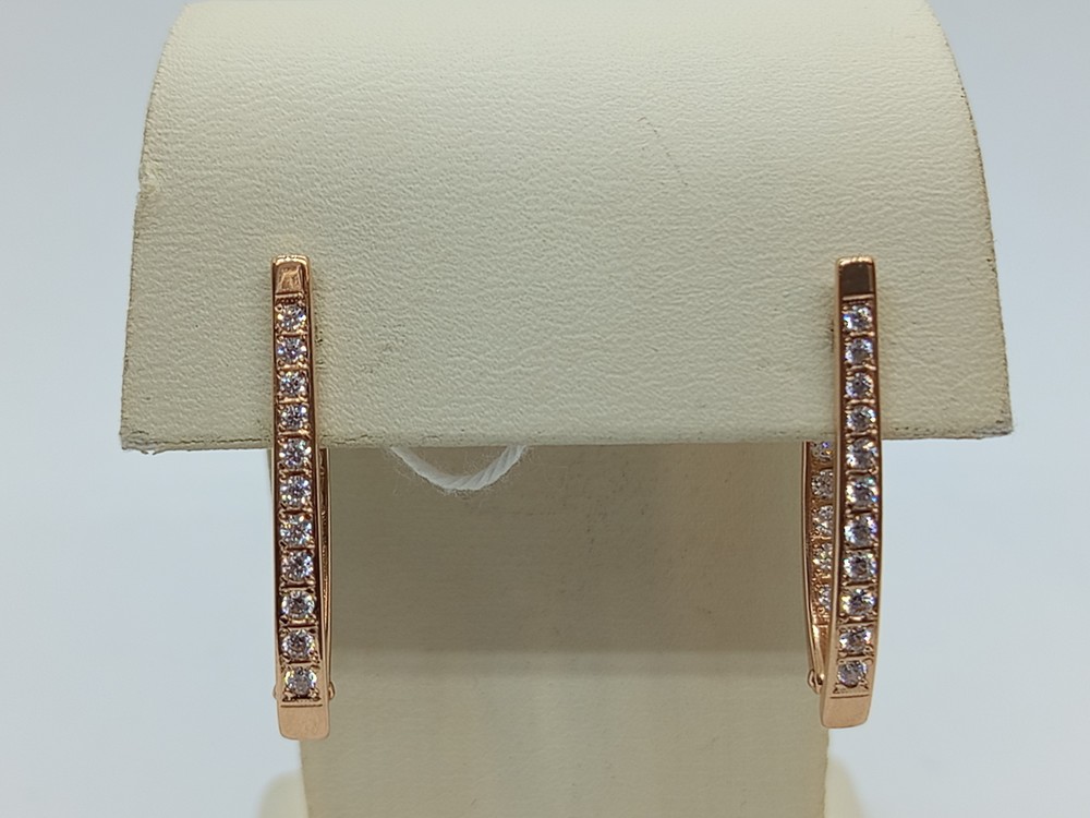 СЕРЬГИ С КАМНЯМИ (Au 585)