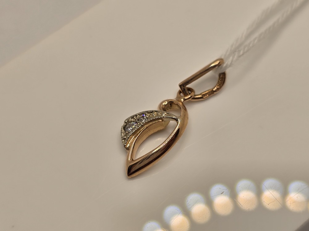 ПОДВЕСКА С КАМНЯМИ (Au 585)