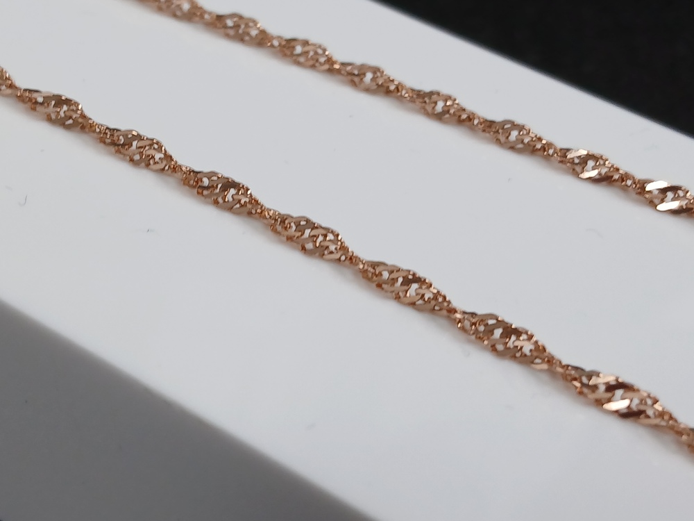 ЦЛСИ585 ЦЕПЬ ПОЛНОВЕСНАЯ Сингапур (Au 585)