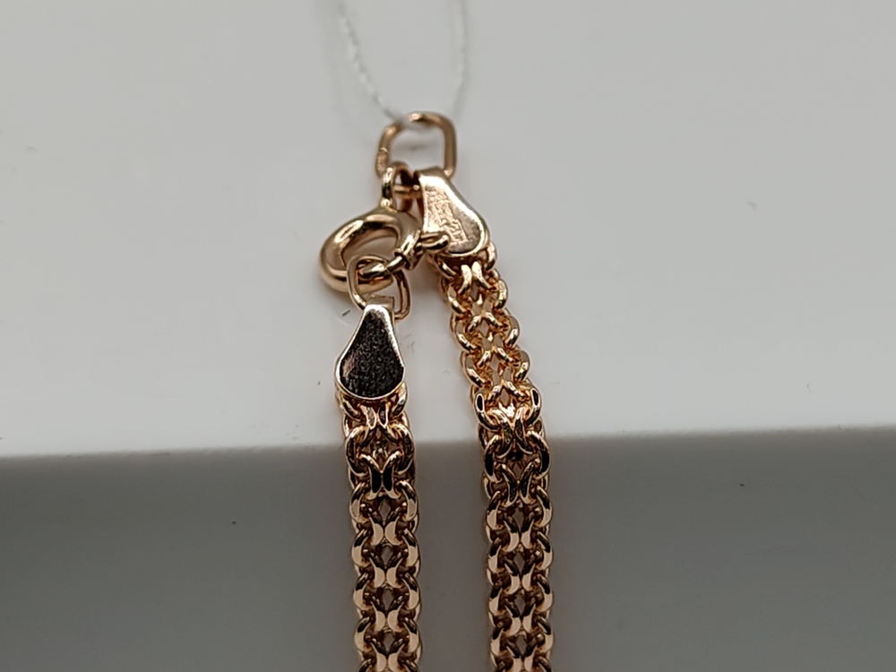 ЦПБМ585 ЦЕПЬ ПУСТОТЕЛАЯ Бисмарк машинный (Au 585)