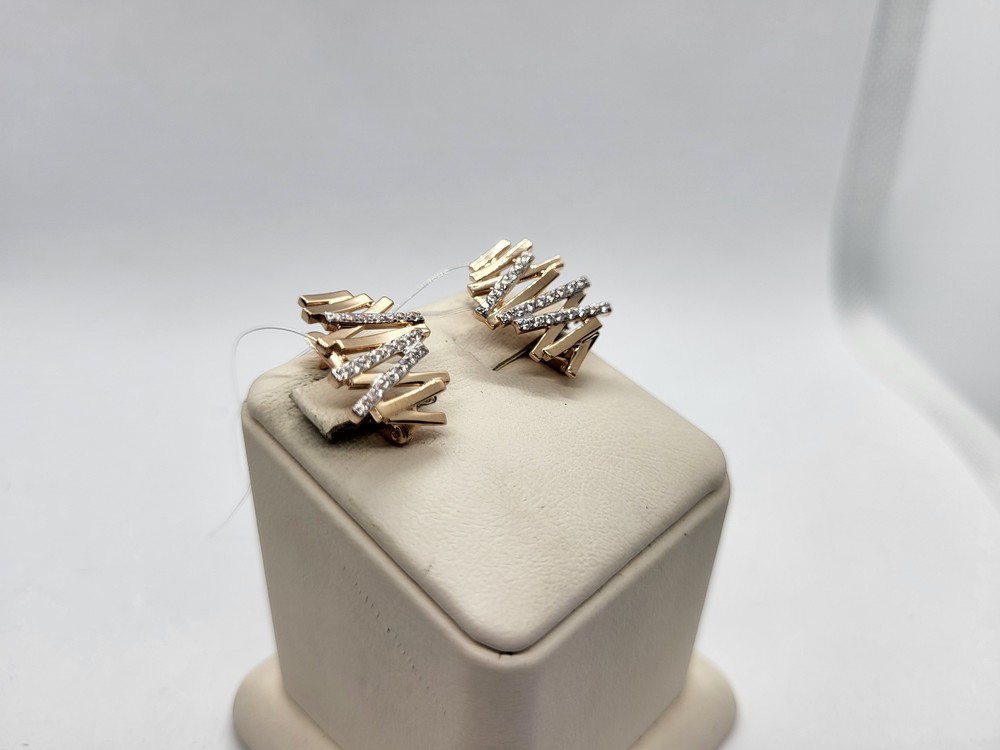 СЕРЬГИ С КАМНЯМИ (Au 585)