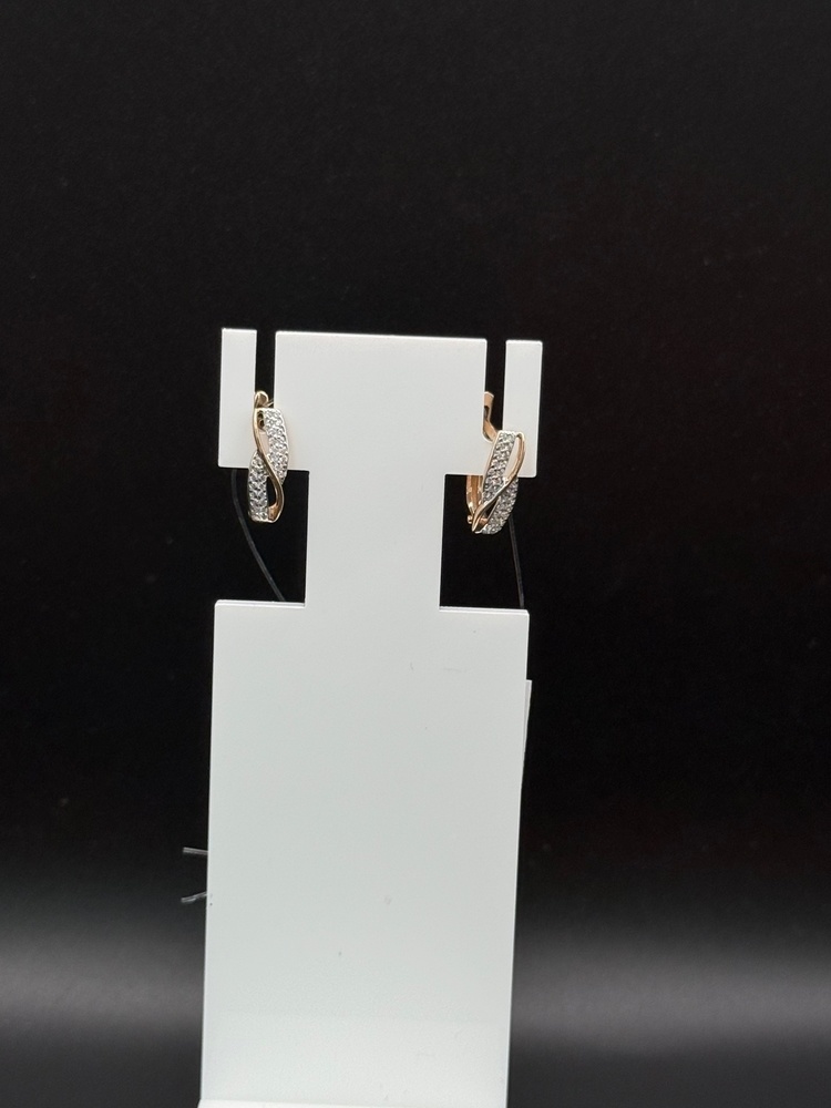 СЕРЬГИ С КАМНЯМИ (Au 585)