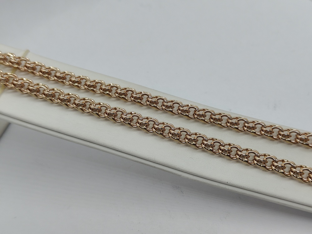 ЦЕПЬ ПОЛНОВЕСНАЯ Бисмарк (Au 585)