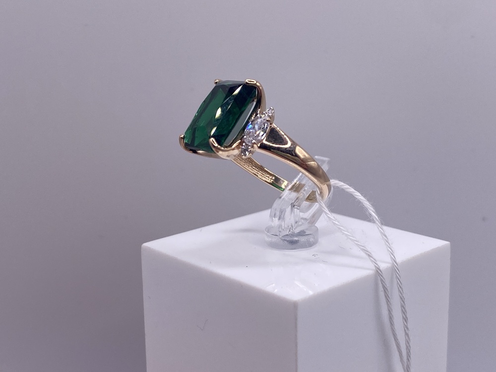 КОЛКМИ585 КОЛЬЦО С КАМНЯМИ (Au 585)