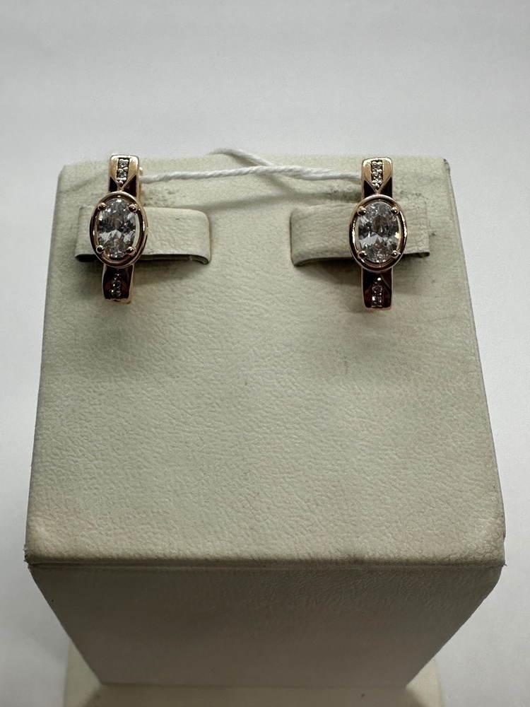 СЕРЬГИ С КАМНЯМИ (Au 585)