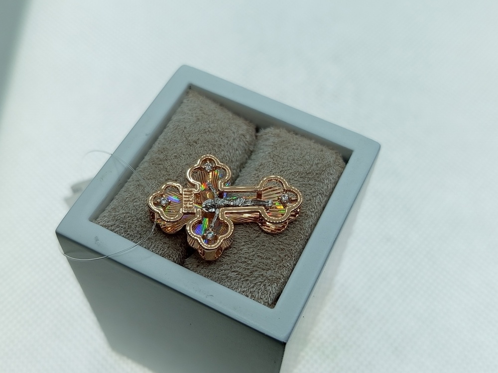 ПОДВЕСКА С КАМНЯМИ (Au 585)