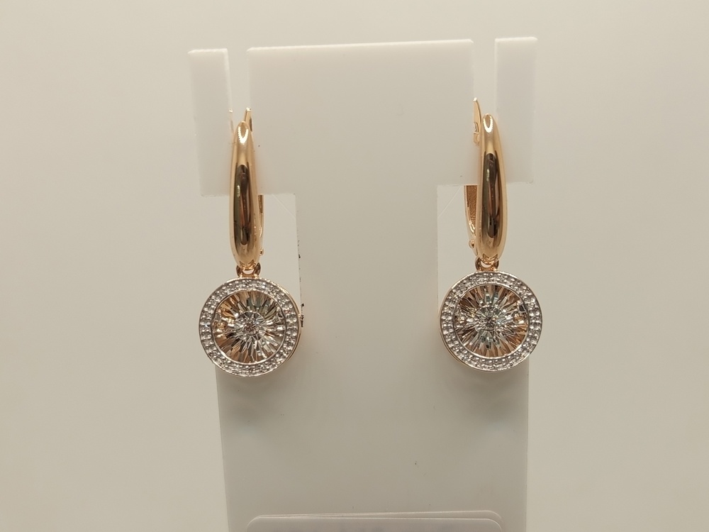 СЕРЬГИ БРИЛЛИАНТ (Au 585)