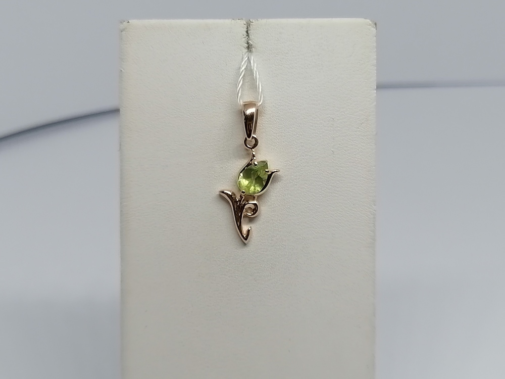 ПОДВЕСКА С КАМНЕМ (Au 585)