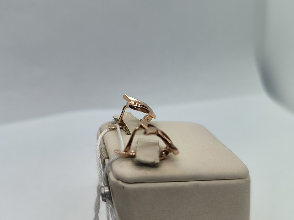 СЕРЬГИ БЕЗ КАМНЯ (Au 585)