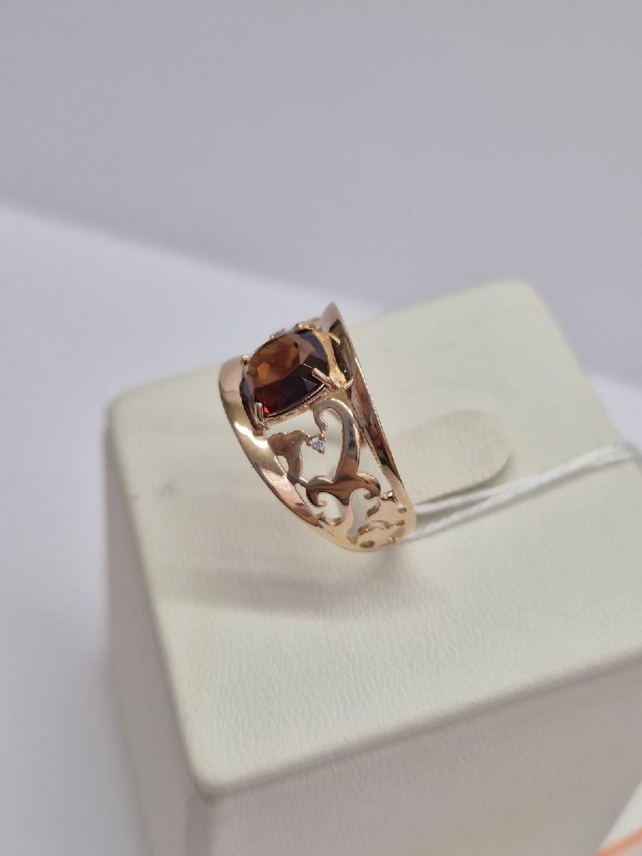 КОЛКМИ585 КОЛЬЦО С КАМНЯМИ (Au 585)