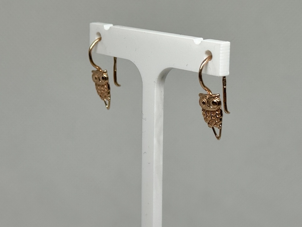 СЕРЬГИ БЕЗ КАМНЯ (Au 585)