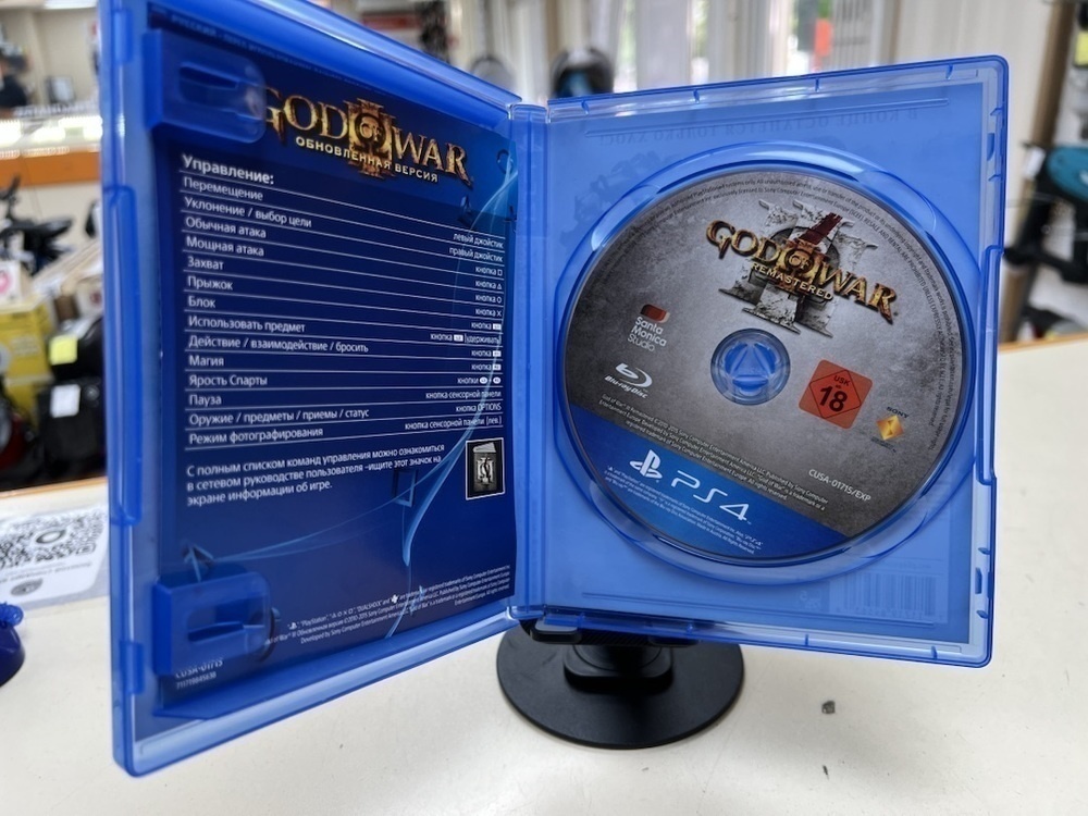 Игра Playstation 4 God Of War Обновленная Версия