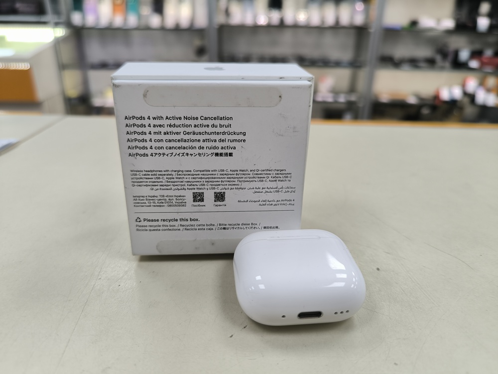 Наушники беспроводные Apple AirPods 4 с ANC