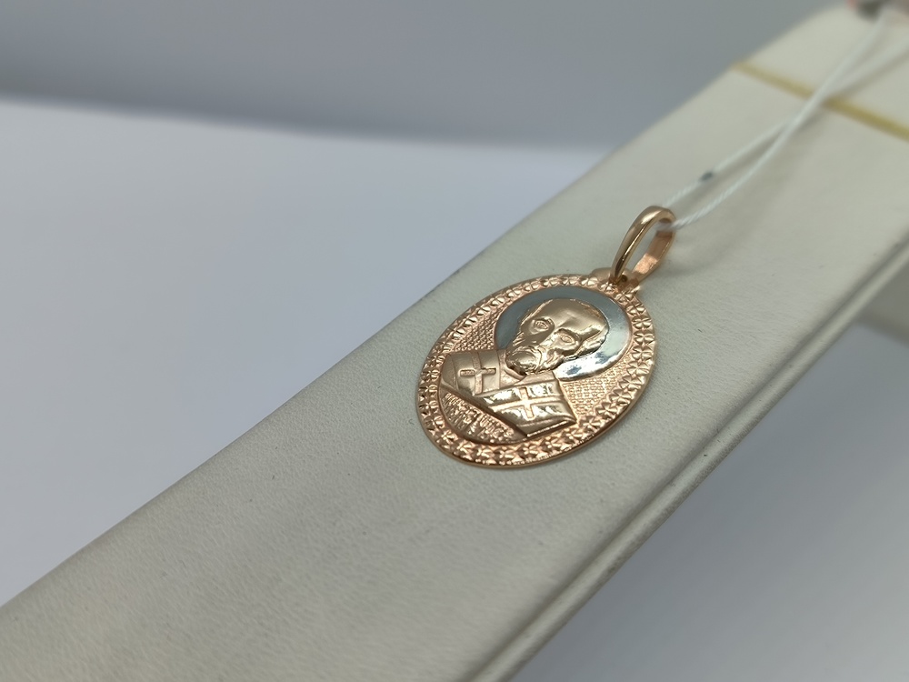 ПОДИБК585 ПОДВЕСКА ИКОНА БЕЗ КАМНЯ (Au 585)