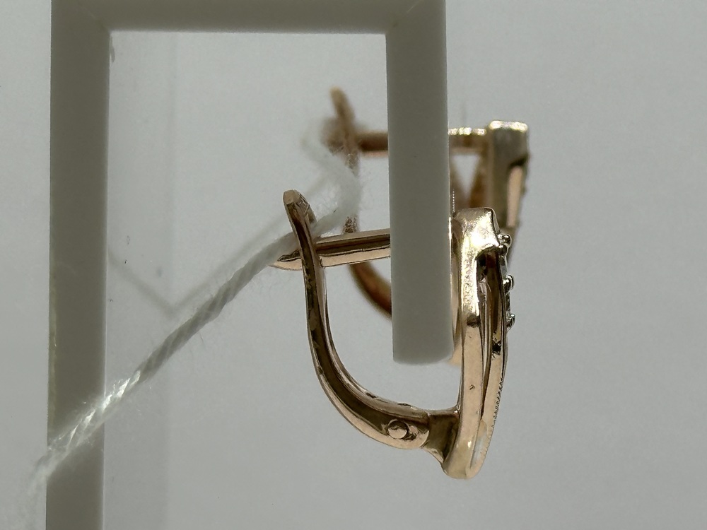 СЕРЬГИ С КАМНЯМИ (Au 585)