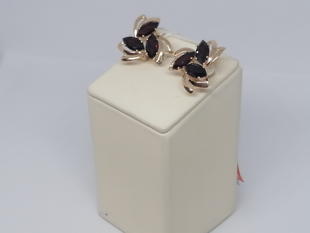 СЕРЬГИ С КАМНЯМИ (Au 585)