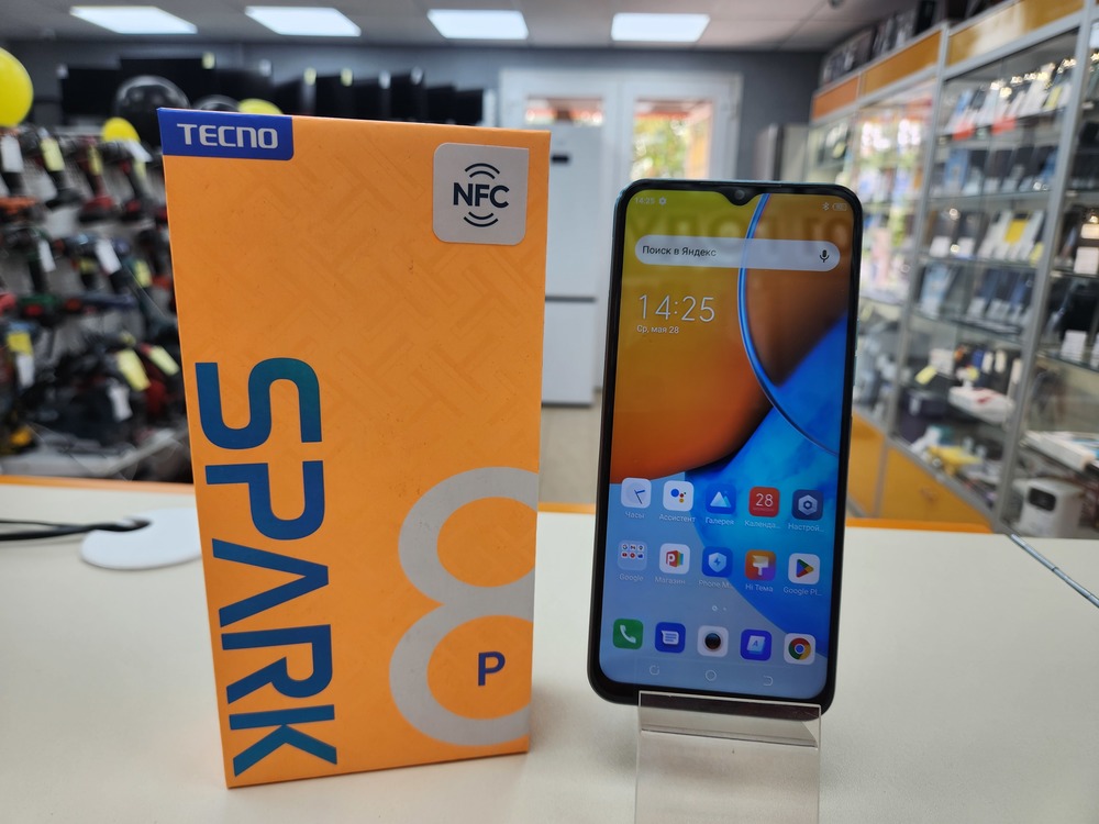 Смартфон Tecno Spark 8P 4/64
