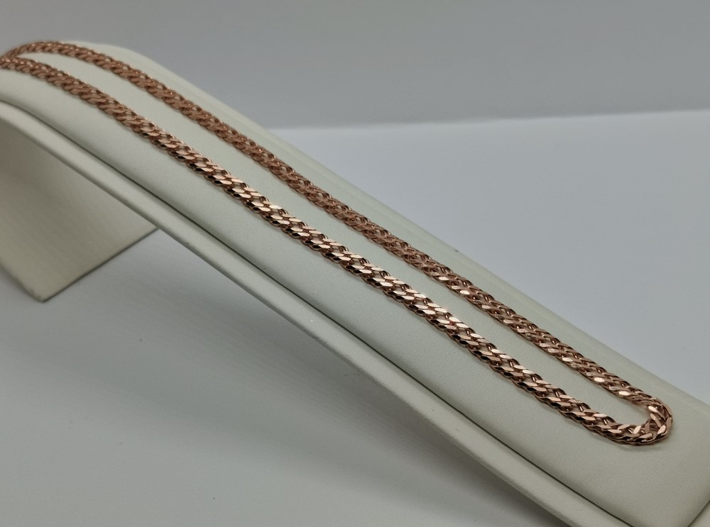 ЦЕПЬ ПОЛНОВЕСНАЯ Ромб двойной (Au 585)