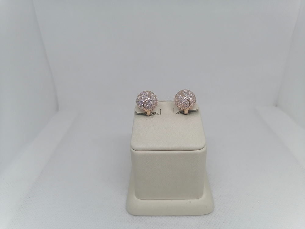 СЕРЬГИ С КАМНЯМИ (Au 585)