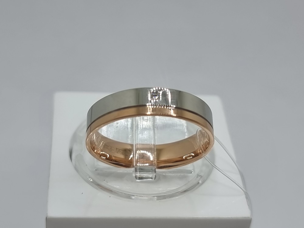 КОЛЬЦО ОБРУЧАЛЬНОЕ С КАМНЕМ (Au 585)