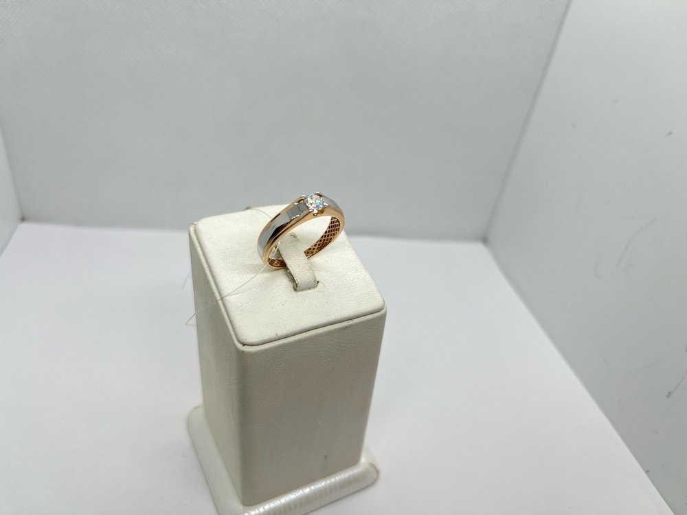 КОЛЬЦО С КАМНЕМ (Au 585)