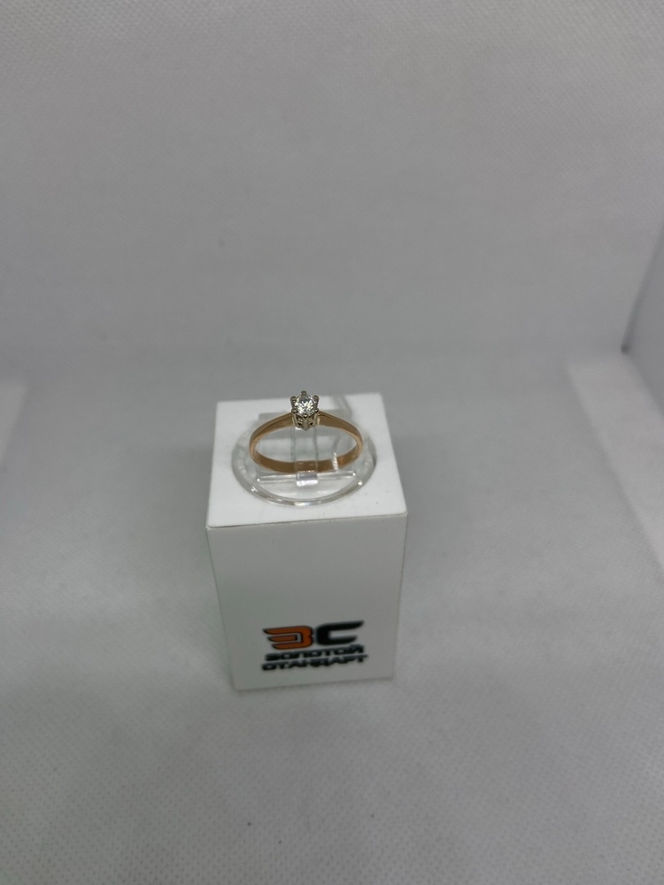 КОЛЬЦО С КАМНЕМ (Au 585)