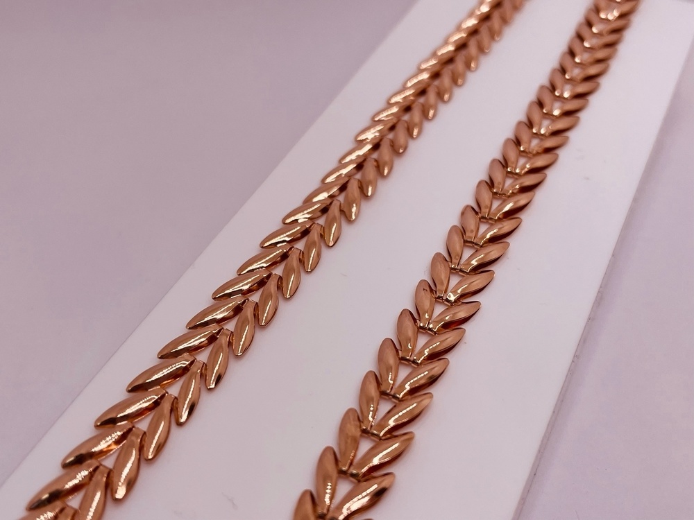 КОЛЬЕ БЕЗ КАМНЯ Au 585